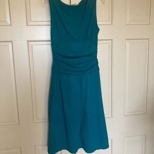 Dusty Blue Cotton  Dress